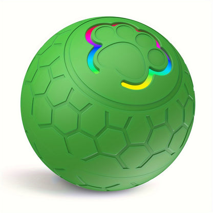 Interactive Dog Toy Ball – Automatic, Bouncing, Rechargeable, Durable & Bite-Resistant