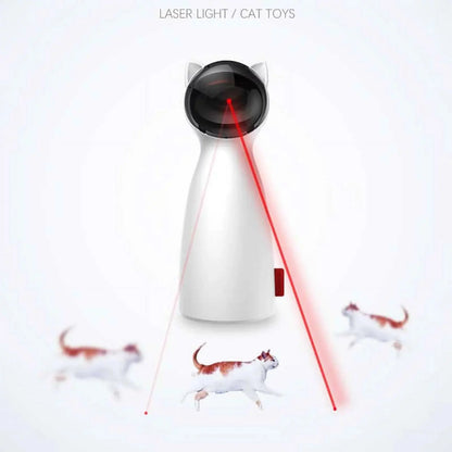 Cat Laser Toy Automatic Rotating Laser Pointer for Cat , Automatic Laser Toy for Pet