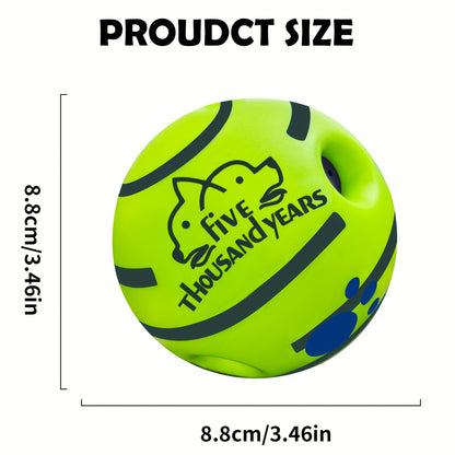 Dog Giggle Ball – Smart Talking Ball for IQ Training & Play, No Batteries Needed