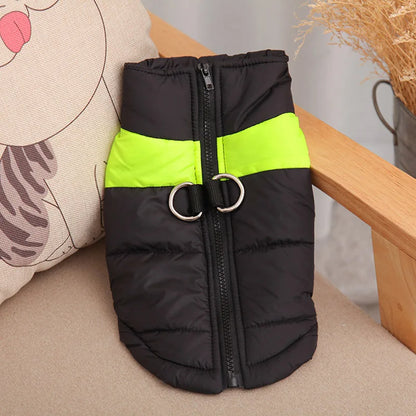 Warm Winter Dog Coat With Warm Vest Jacket - All Sizes