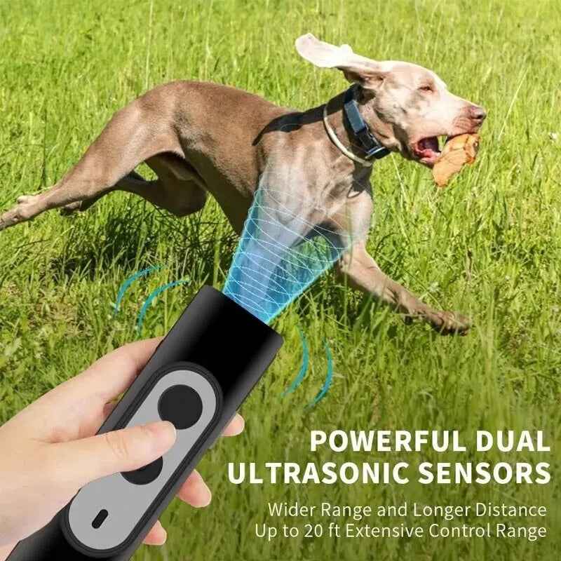 Anti Bark Device USB Rechargeable Ultrasonic Bark Control System for Dogs