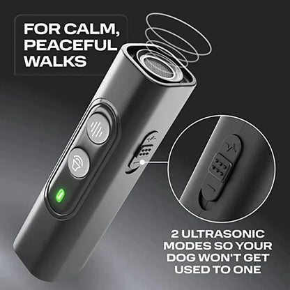 Anti Bark Device USB Rechargeable Ultrasonic Bark Control System for Dogs