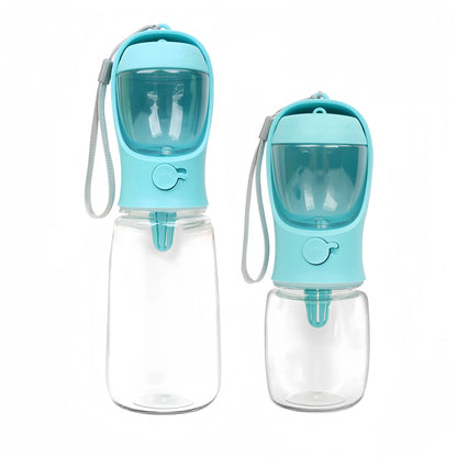 Portable Pet Water Bottle Handy Outdoor Travel Feeder for Pets