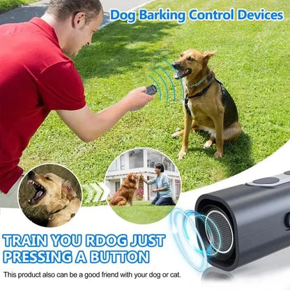 Anti Bark Device USB Rechargeable Ultrasonic Bark Control System for Dogs