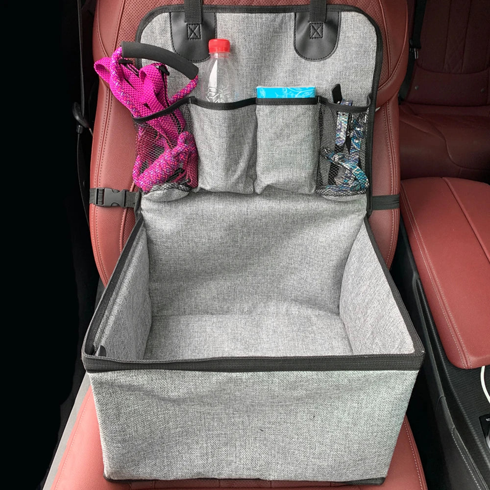 Washable Dog Car Seat Comfortable Travel Booster for Small Pets