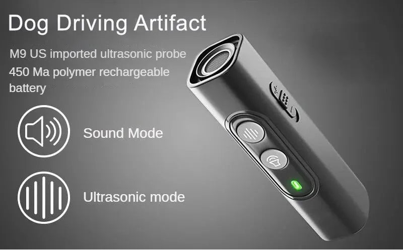 Anti Bark Device USB Rechargeable Ultrasonic Bark Control System for Dogs