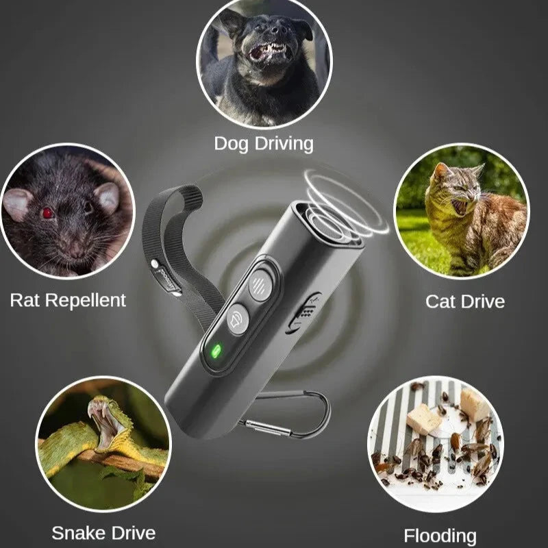 Anti Bark Device USB Rechargeable Ultrasonic Bark Control System for Dogs