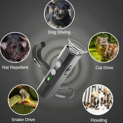 Anti Bark Device USB Rechargeable Ultrasonic Bark Control System for Dogs