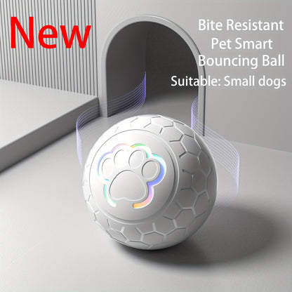 Interactive Dog Toy Ball – Automatic, Bouncing, Rechargeable, Durable & Bite-Resistant